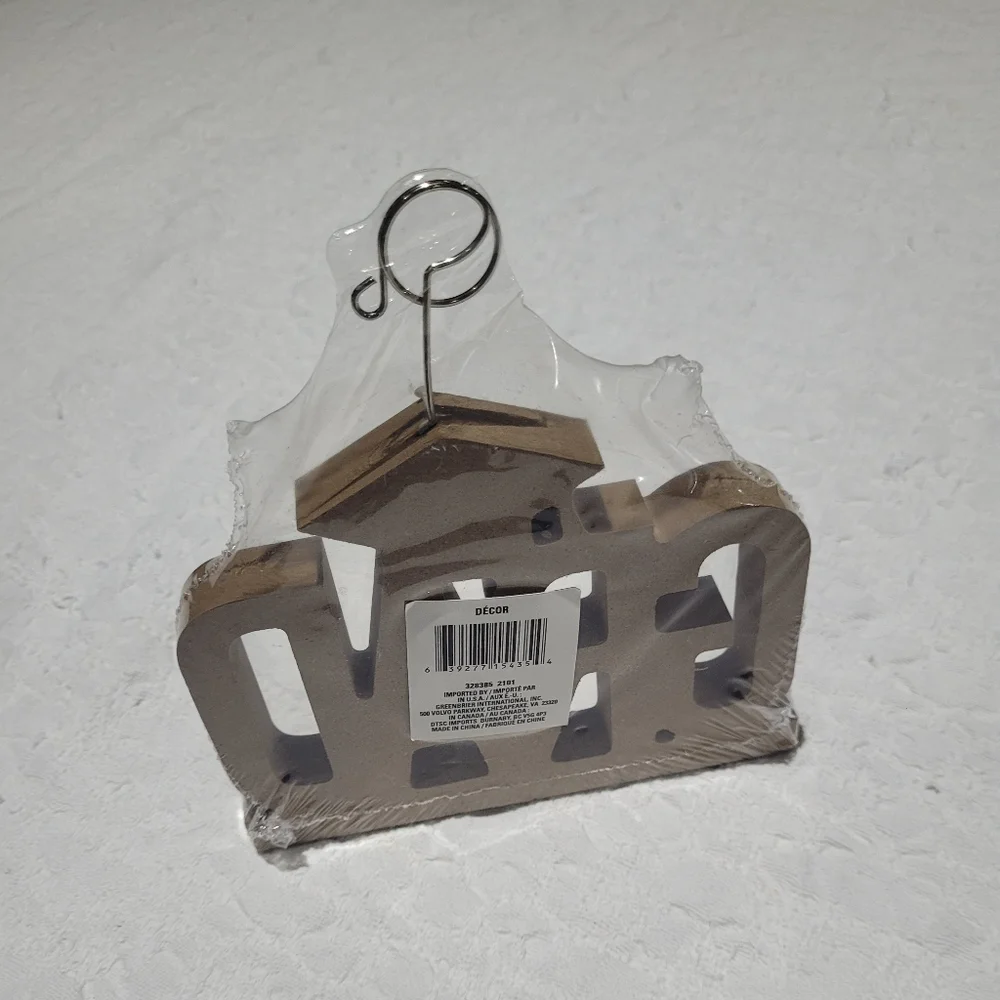 Grad photo holder wood decoration black heavy duty